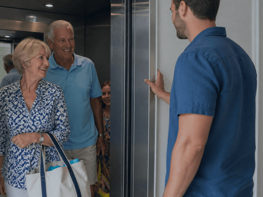 Grandparents elevator priority: let the door be kindness infrastructure — supporting Beach Blog photo, Ocean City, Maryland