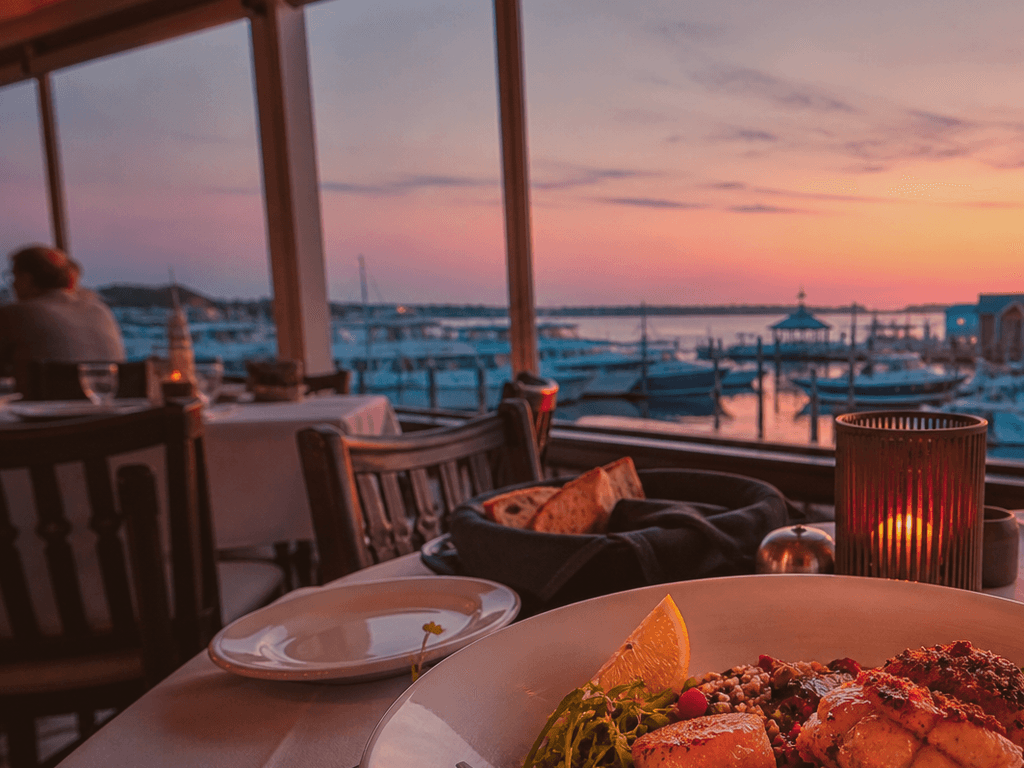 Harrison's Harbor Watch: an inlet table for the occasion — supporting Beach Blog photo, Ocean City, Maryland