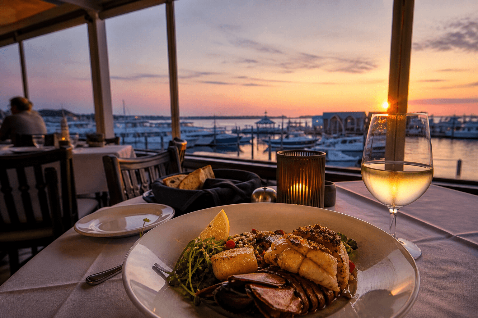 Harrison's Harbor Watch: an inlet table for the occasion — Beach Blog photo, Ocean City, Maryland