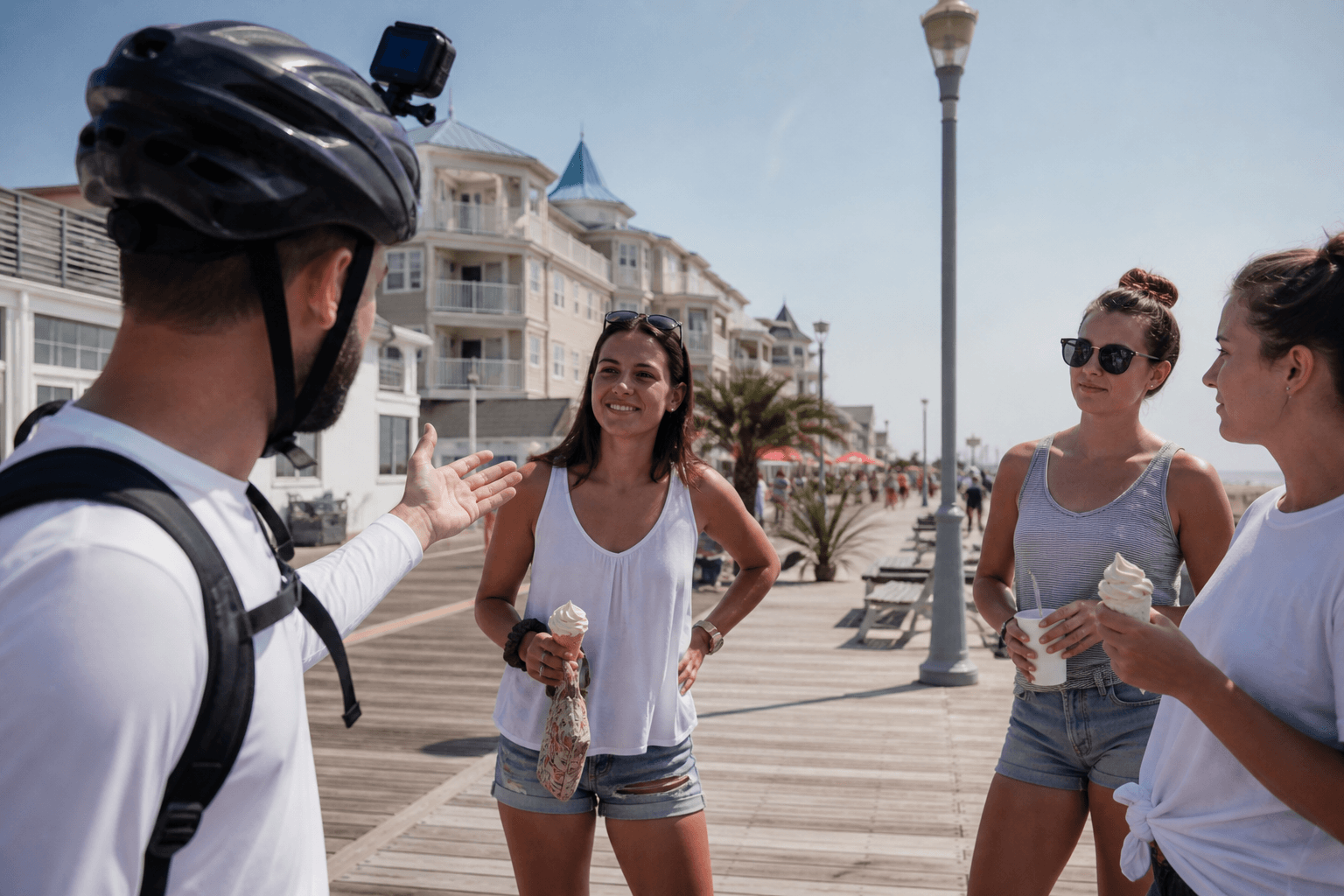 Helmet cam privacy: ask before you film friends — Beach Blog photo, Ocean City, Maryland