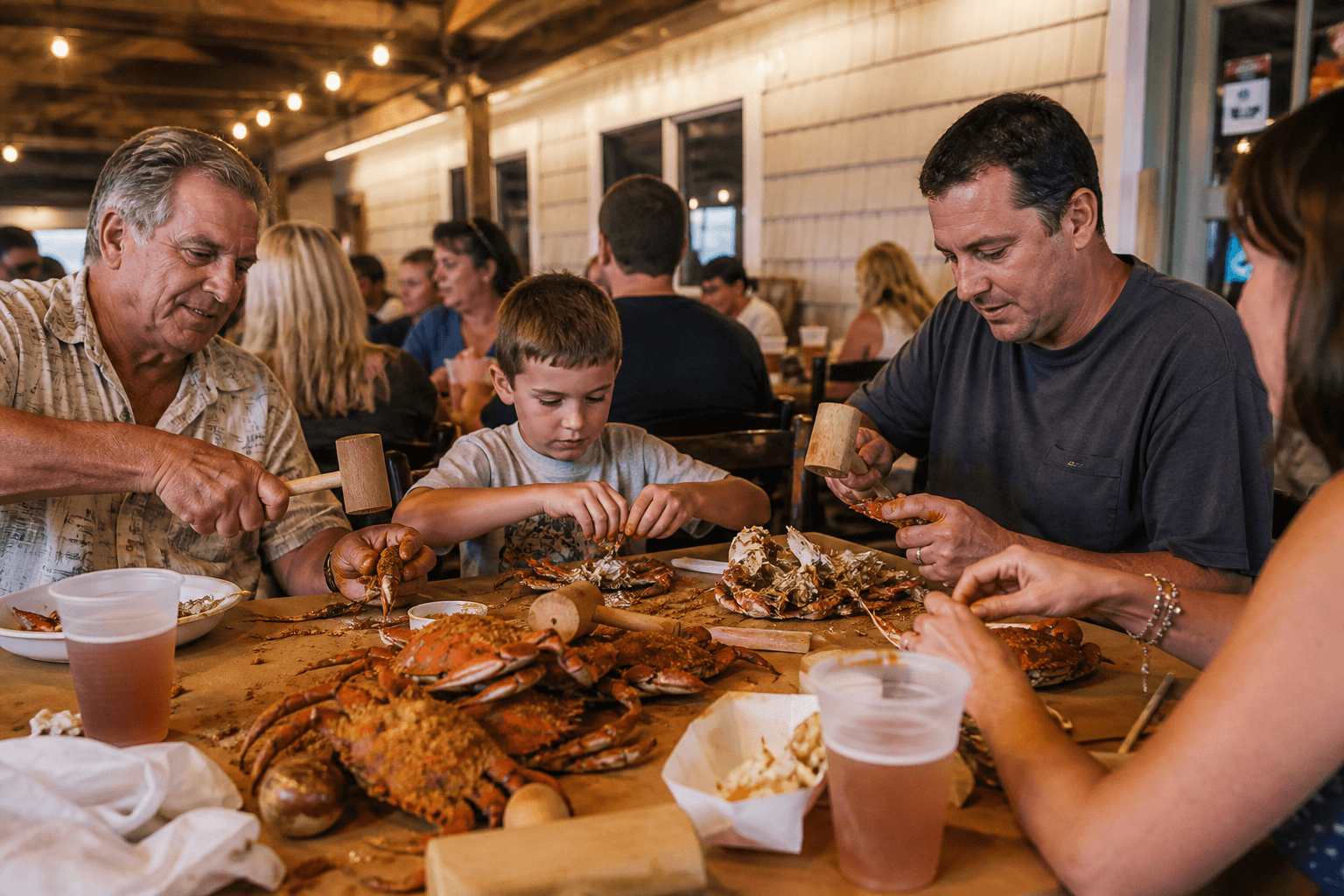 Higgins Crab House South: a waterman's take on the Philadelphia Ave crab feast — Beach Blog photo, Ocean City, Maryland