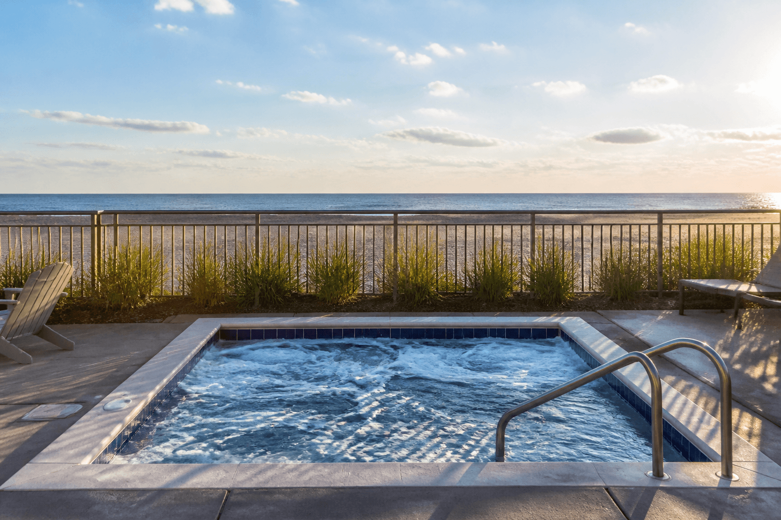 Hot tub after sunburn: skip the jets day — Beach Blog photo, Ocean City, Maryland