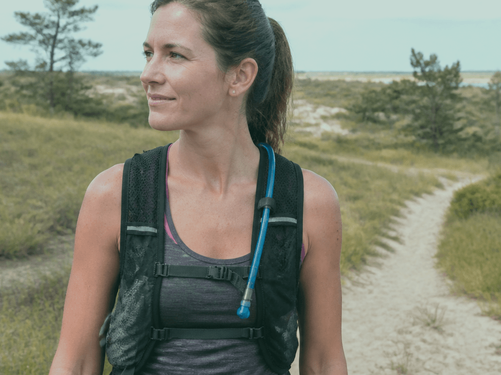 Hydration vest for Assateague hikes — supporting Beach Blog photo, Ocean City, Maryland