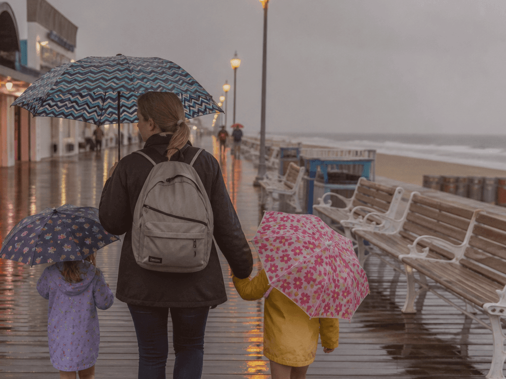 Indoor pivot logistics for a single mom: rainy Ocean City without losing the week — supporting Beach Blog photo, Ocean City, Maryland