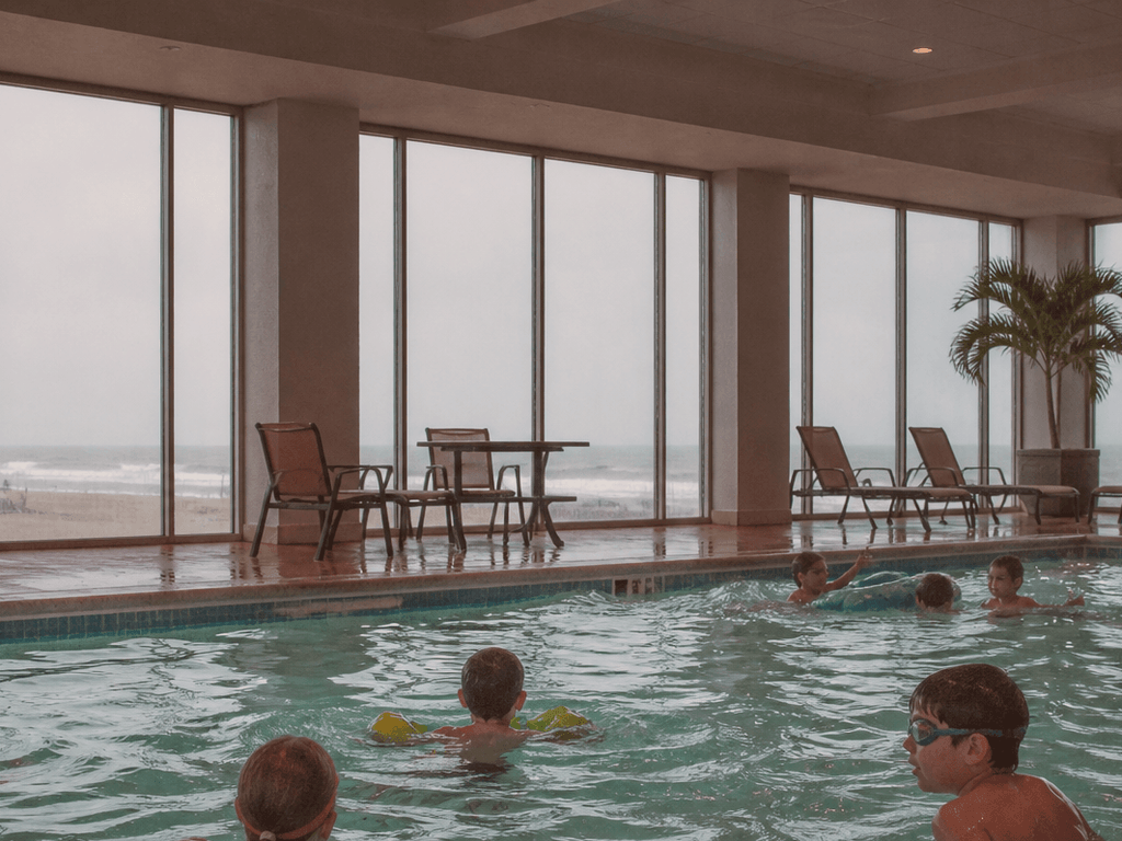 Indoor pool rain day that still counts: laps, floats, and nap-ready kids — supporting Beach Blog photo, Ocean City, Maryland