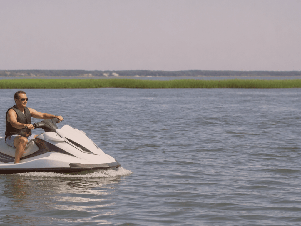 Jet ski rental day humility: fun until the Inlet opinion shows up — supporting Beach Blog photo, Ocean City, Maryland