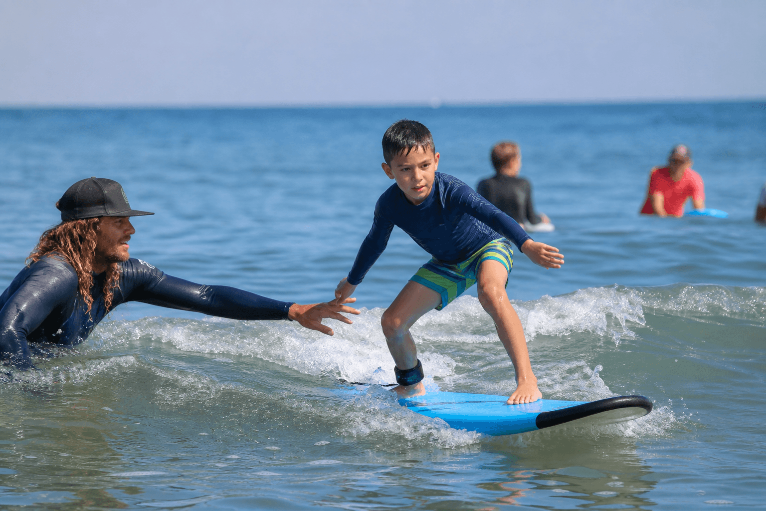 Kid surf lesson worth-it checklist: waves, attention spans, and instructor fit — Beach Blog photo, Ocean City, Maryland