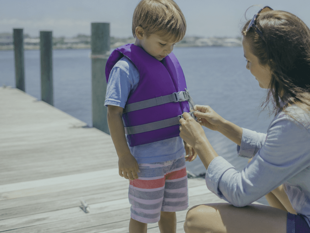 Kids life jacket fit check: snug for the bay, non-negotiable — supporting Beach Blog photo, Ocean City, Maryland