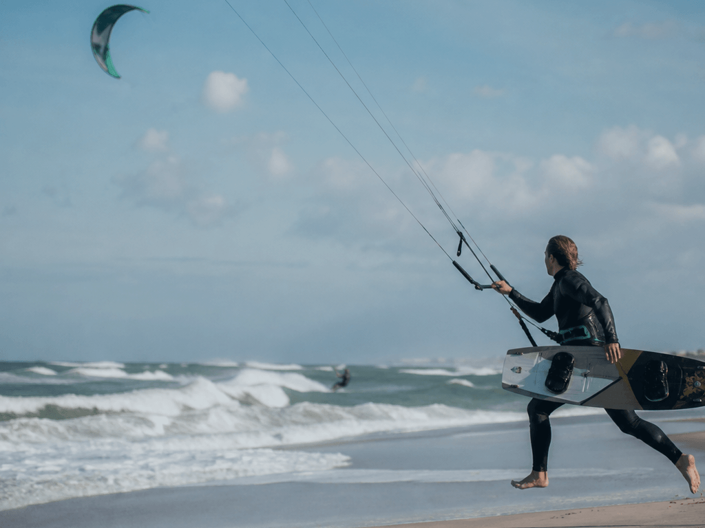 Kiteboard launch zones: give them the lane — supporting Beach Blog photo, Ocean City, Maryland