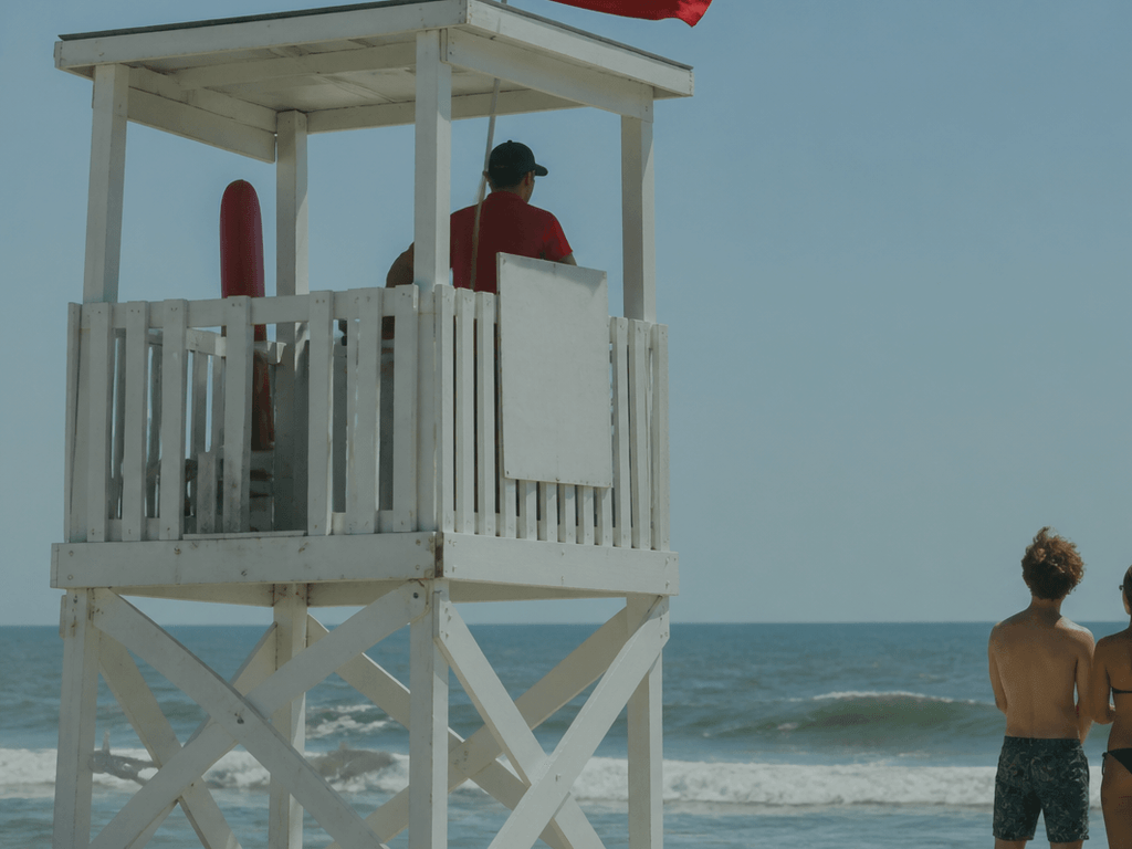 Lifeguard flag day with teens who push: authority without a lecture spiral — supporting Beach Blog photo, Ocean City, Maryland