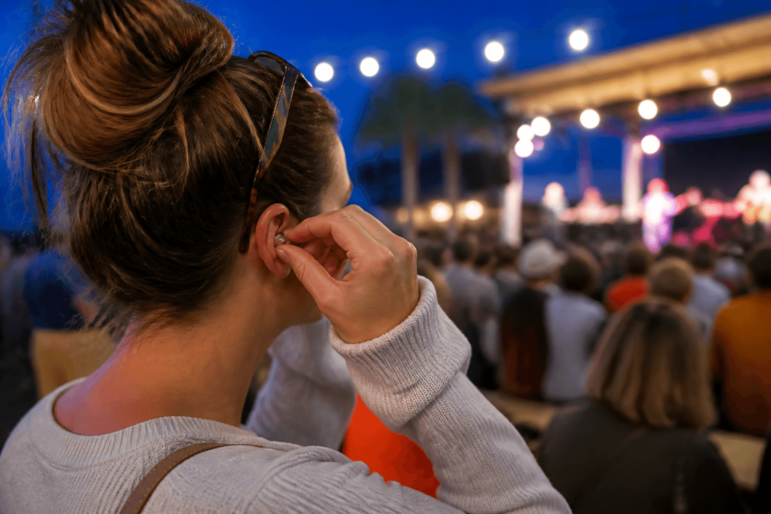 Live music decibel kit: earplugs that keep the night fun longer — Beach Blog photo, Ocean City, Maryland
