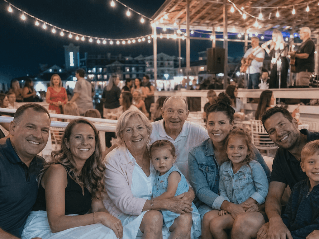 Live music patio night for reunion groups: one venue, no bar crawl required — supporting Beach Blog photo, Ocean City, Maryland