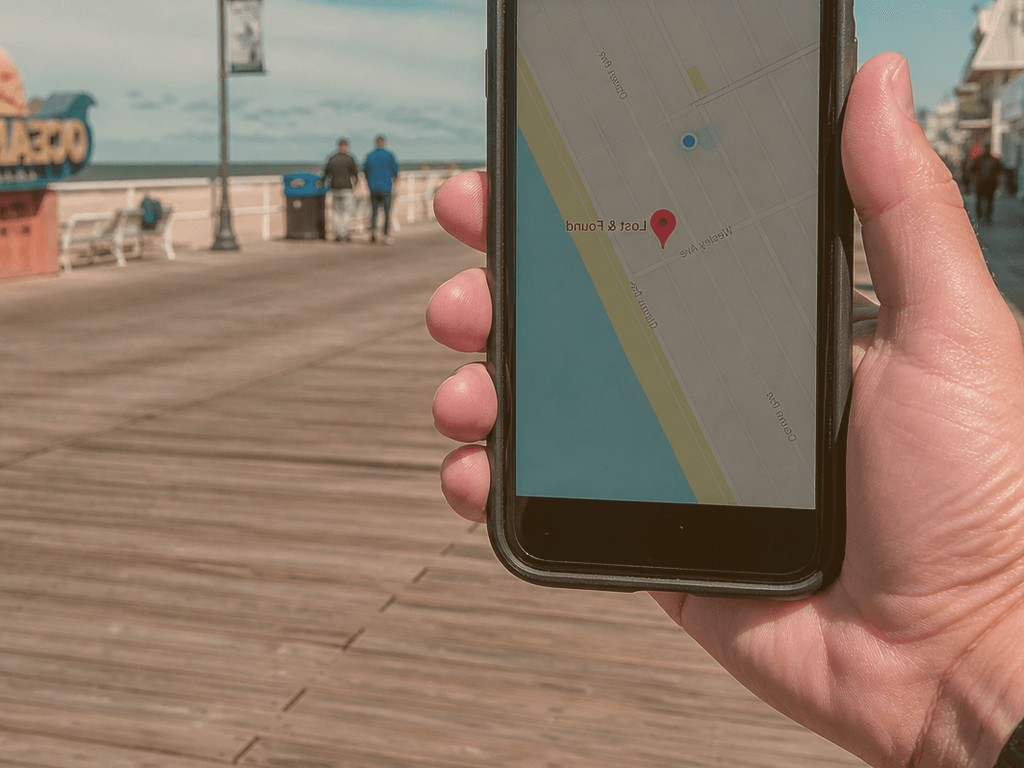 Boardwalk lost and found: pin the office location — supporting Beach Blog photo, Ocean City, Maryland