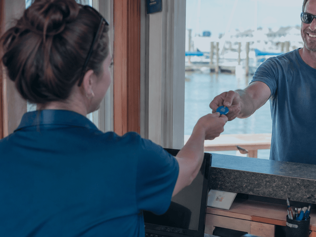 Marina restroom key fob hunt: ask once, return always — supporting Beach Blog photo, Ocean City, Maryland