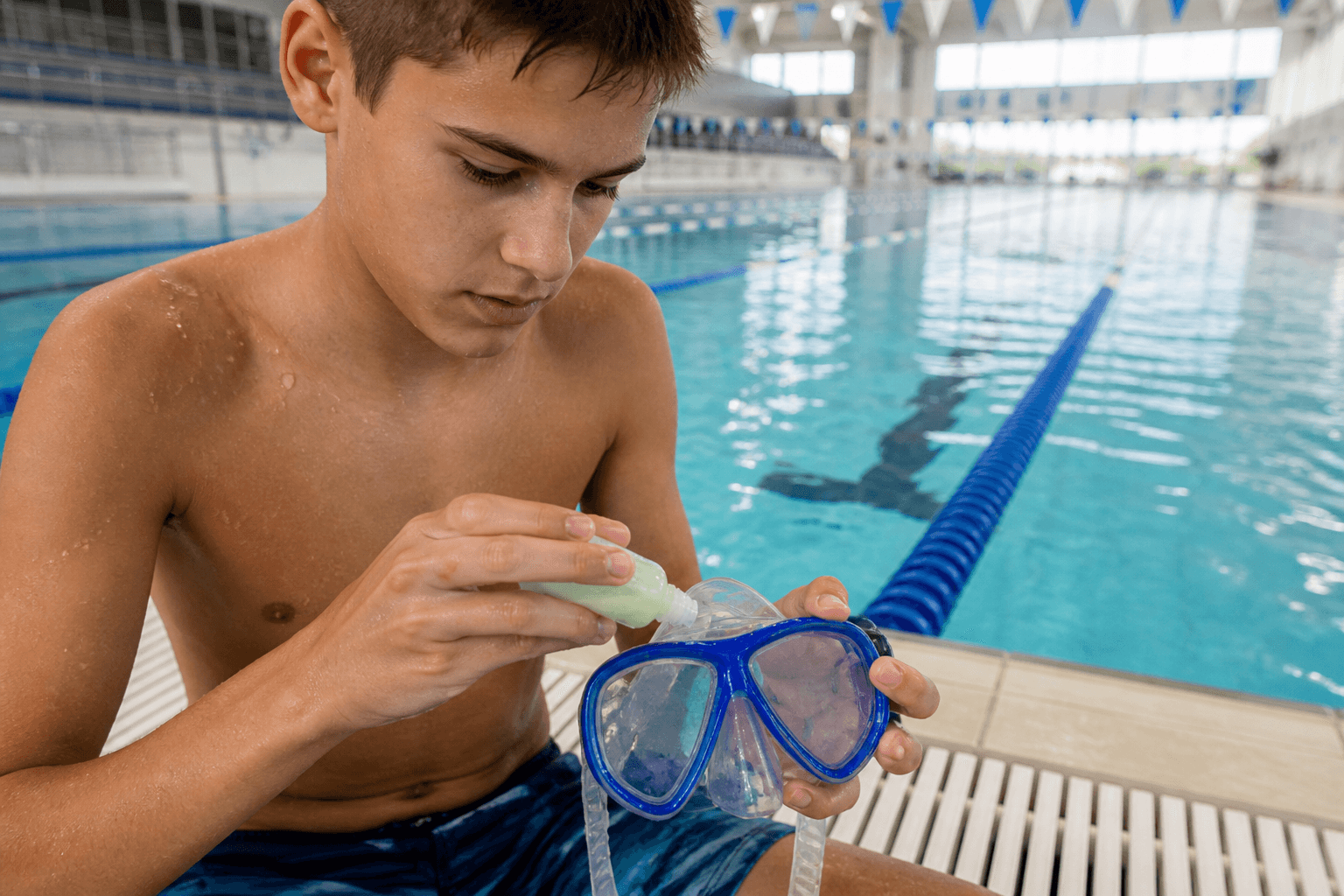 Mask defog with baby shampoo: thin film wins — Beach Blog photo, Ocean City, Maryland
