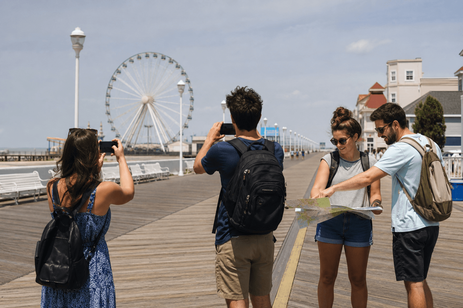 Meetup landmark photo on arrival: the pin your group can actually find — Beach Blog photo, Ocean City, Maryland