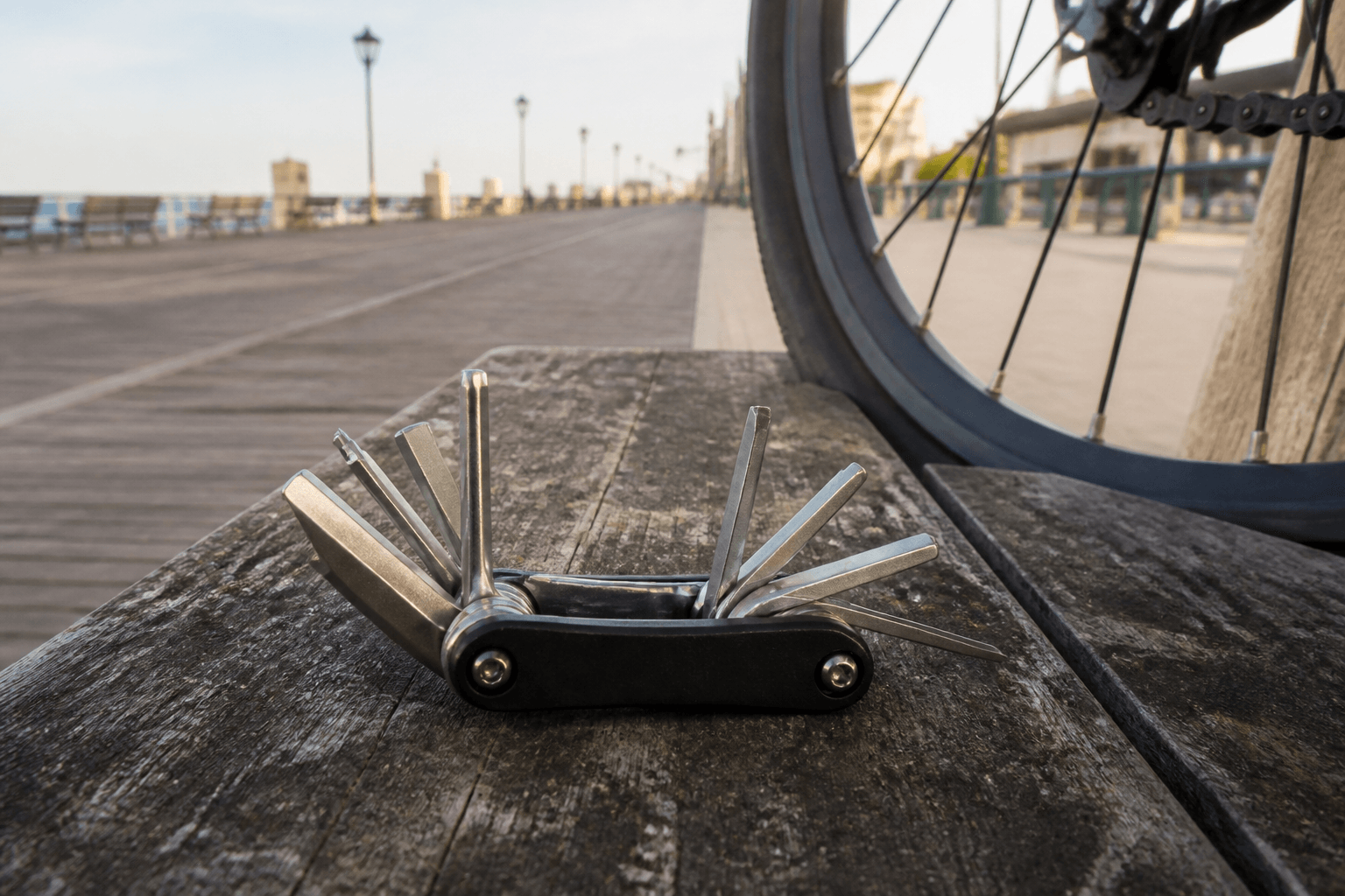 Multi-tool with spoke wrench: tiny save on the boards — Beach Blog photo, Ocean City, Maryland