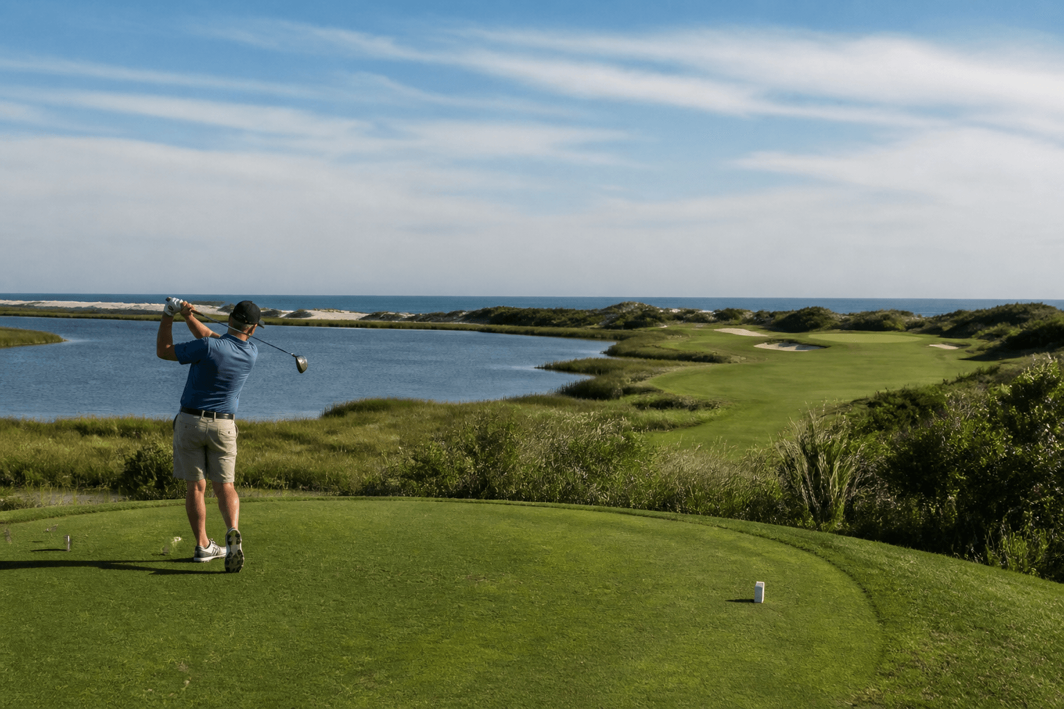 Nine holes when eighteen would start a fight — Beach Blog photo, Ocean City, Maryland