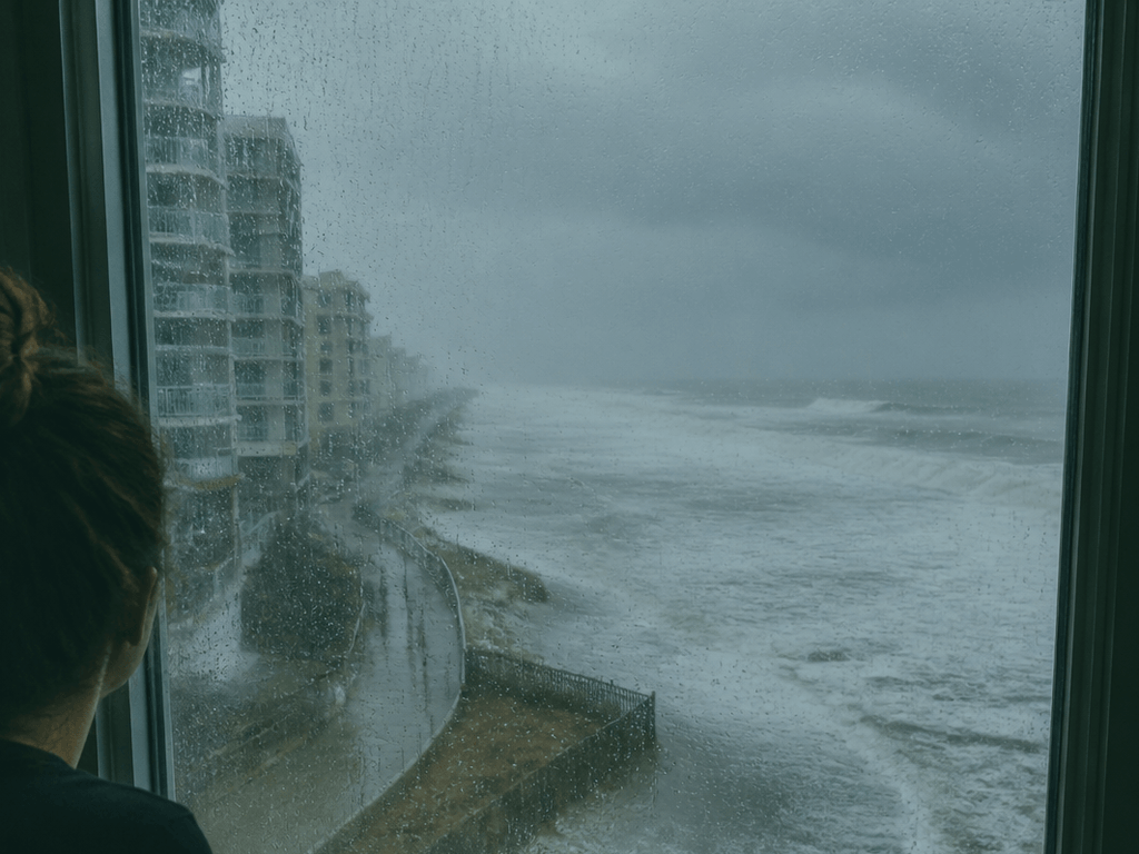 Nor'easter weekend indoor fortress plan: windows, walks, and not fighting the wind — supporting Beach Blog photo, Ocean City, Maryland