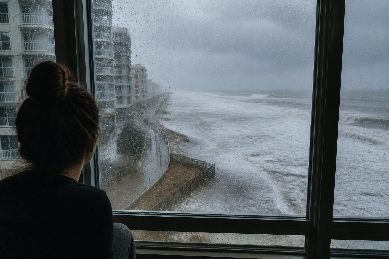 Nor'easter weekend indoor fortress plan: windows, walks, and not fighting the wind — Beach Blog photo, Ocean City, Maryland