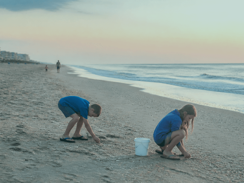 North-end quiet beach morning with cousins: fewer elbows, more shell time — supporting Beach Blog photo, Ocean City, Maryland