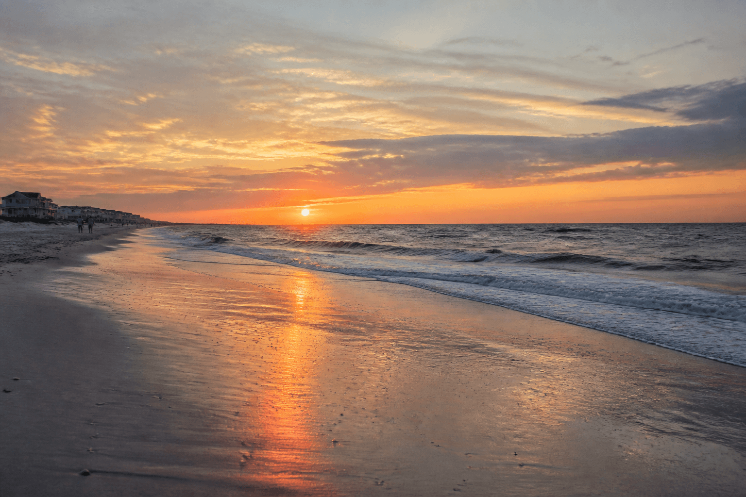 Northside sunset without downtown volume: quieter light, easier parking math — Beach Blog photo, Ocean City, Maryland