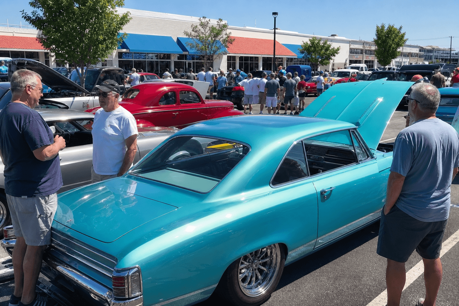 OC Cruzers Sundays at Somerset Plaza: a smaller car show habit without a festival pass — Beach Blog photo, Ocean City, Maryland
