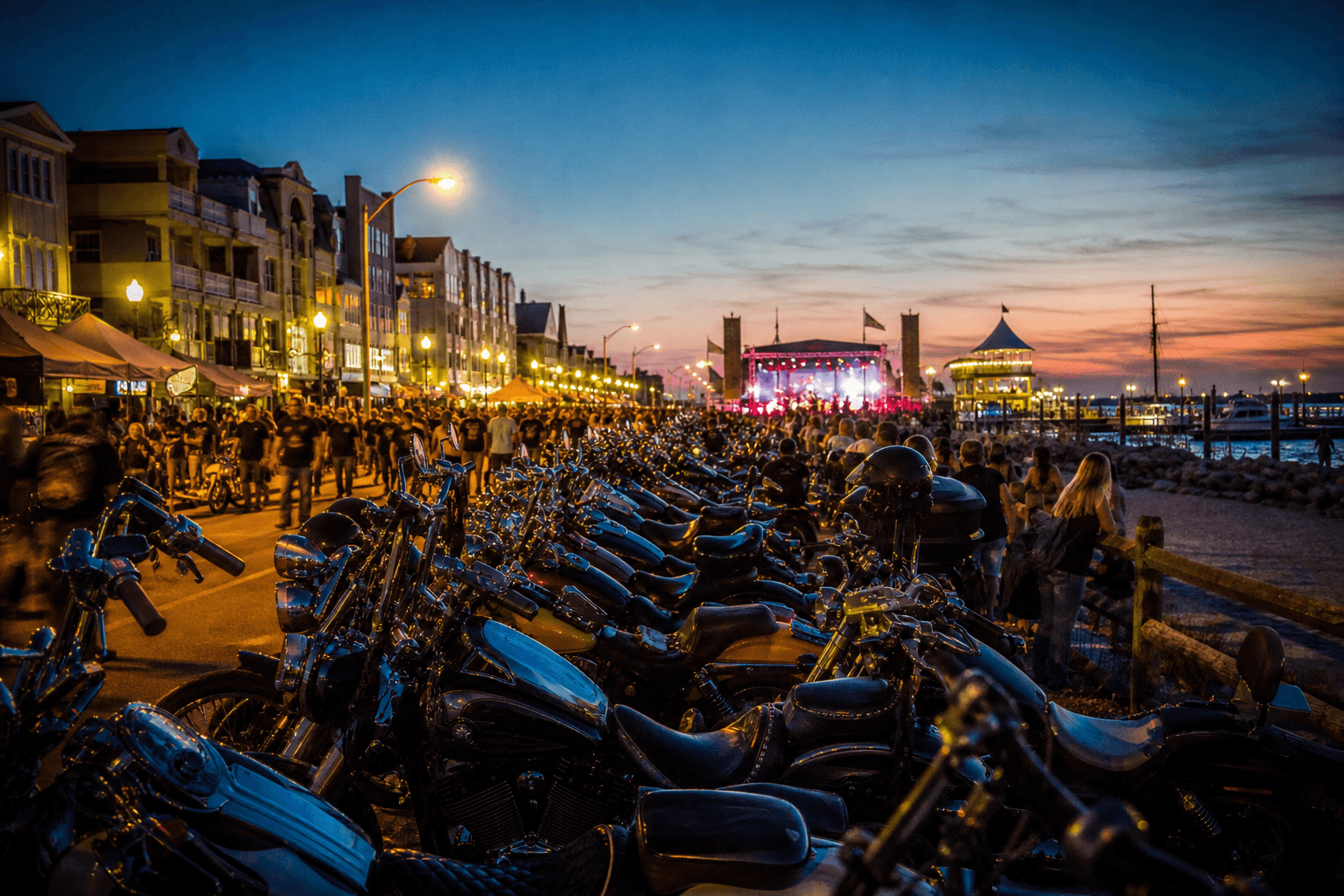 OC Rock & Ride (Bikefest): motorcycles, vendor villages, and concerts that remake the island — Beach Blog photo, Ocean City, Maryland
