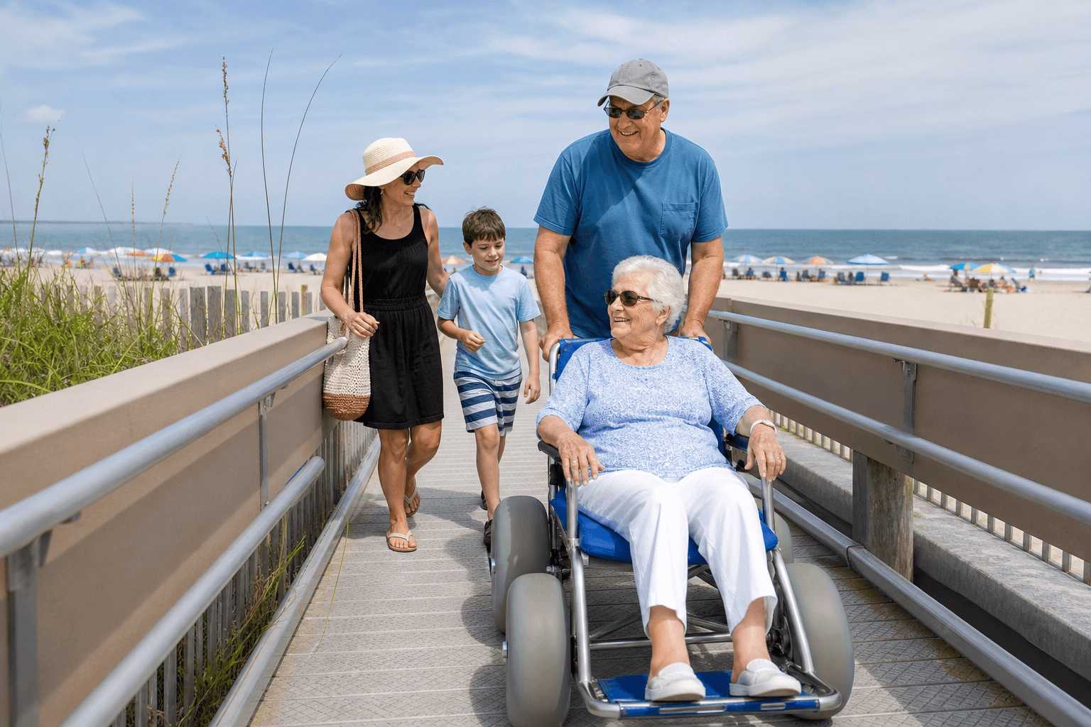 Ocean City accessible beach day: plan access before the sand — Beach Blog photo, Ocean City, Maryland