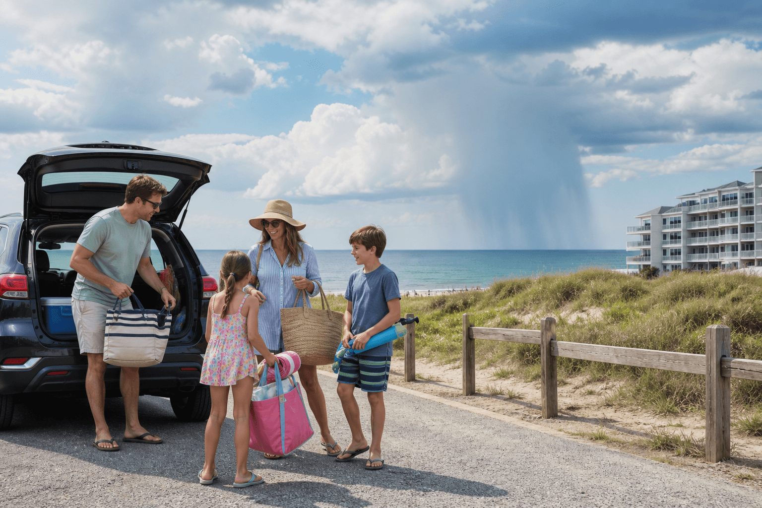 Ocean City arrival-day weather buffer: protect your first afternoon — Beach Blog photo, Ocean City, Maryland