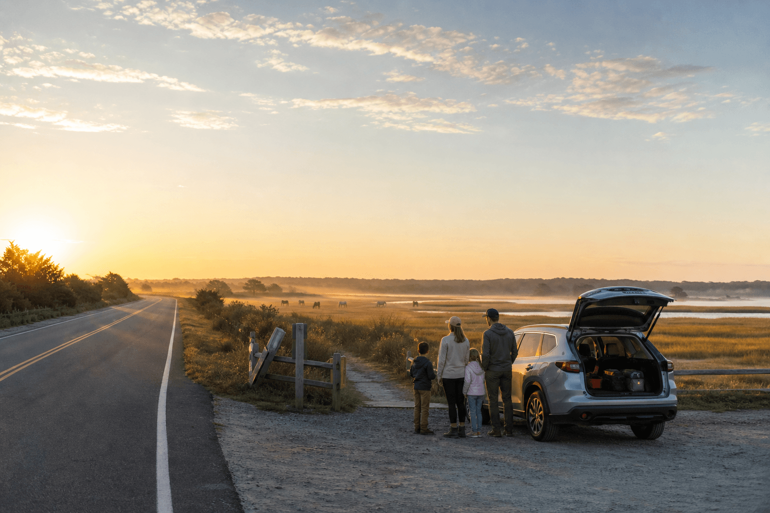 Ocean City to Assateague dawn drive plan: make sunrise the flexible part — Beach Blog photo, Ocean City, Maryland