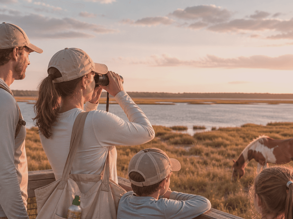 Ocean City to Assateague mosquito sunset plan: enjoy the glow, expect the bugs — supporting Beach Blog photo, Ocean City, Maryland