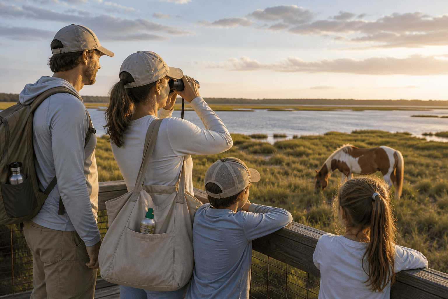 Ocean City to Assateague mosquito sunset plan: enjoy the glow, expect the bugs — Beach Blog photo, Ocean City, Maryland