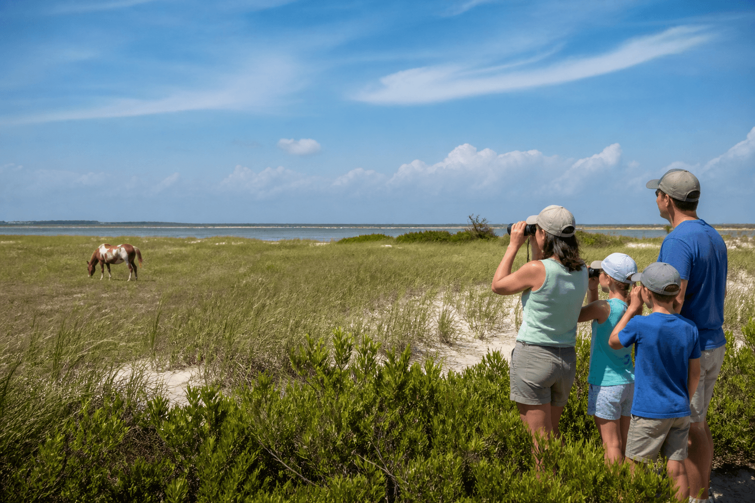Ocean City to Assateague pony distance plan: wonder without crowding wildlife — Beach Blog photo, Ocean City, Maryland