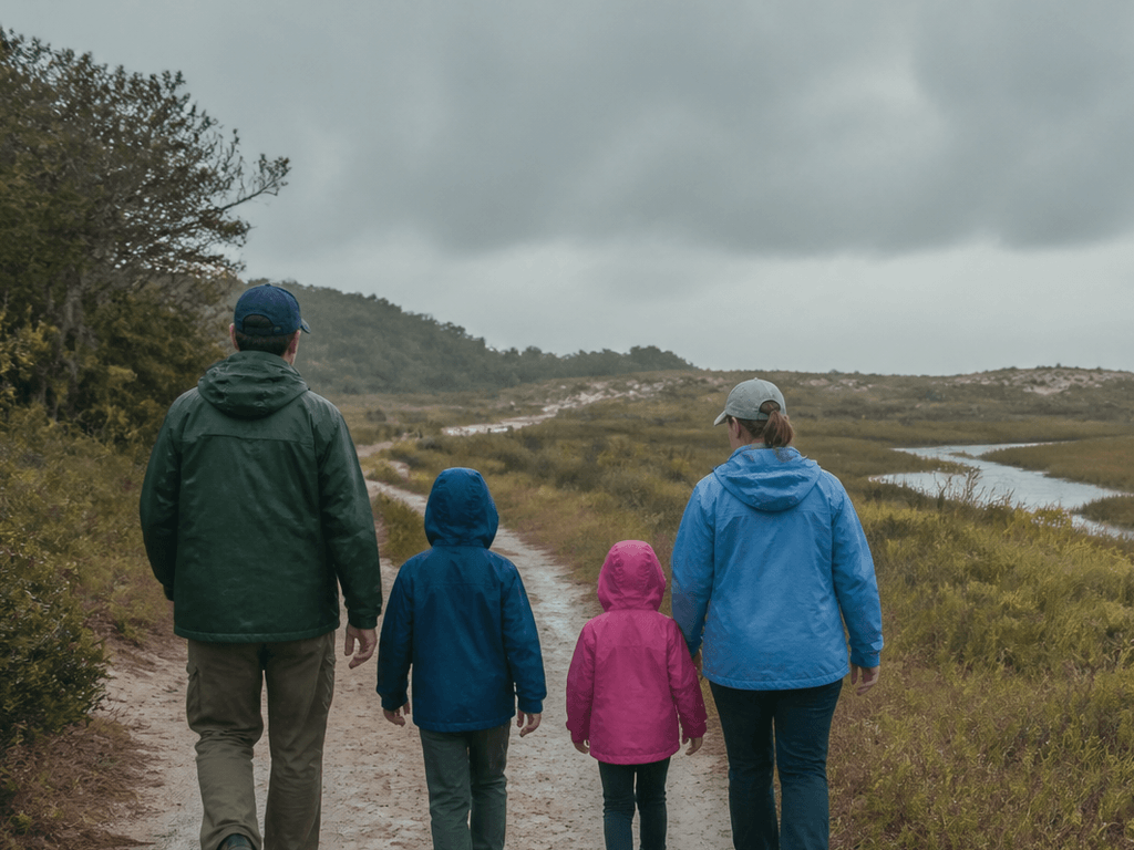 Ocean City to Assateague rain-jacket day trip: make wet weather a shorter visit — supporting Beach Blog photo, Ocean City, Maryland