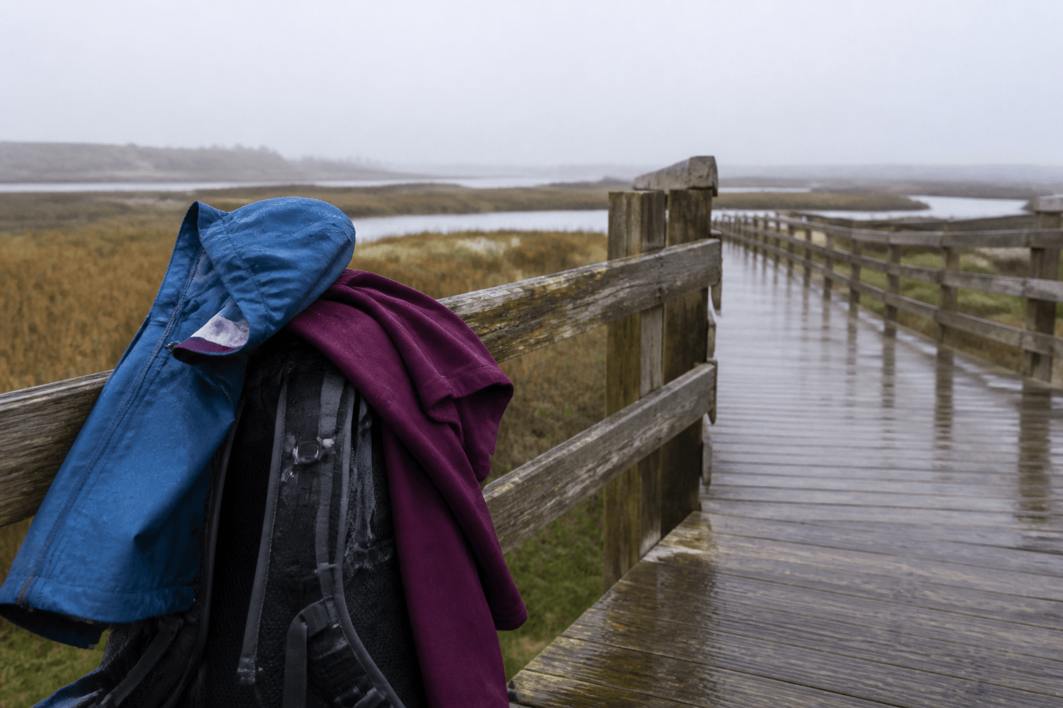 Ocean City to Assateague rain-layer plan: stay ready for a quick change — Beach Blog photo, Ocean City, Maryland