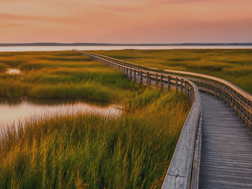 Ocean City to Assateague sunset marsh walk: let the light set the pace — supporting Beach Blog photo, Ocean City, Maryland