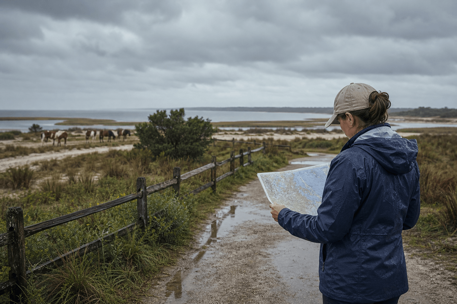 Ocean City to Assateague trail rain check: know when to pivot — Beach Blog photo, Ocean City, Maryland