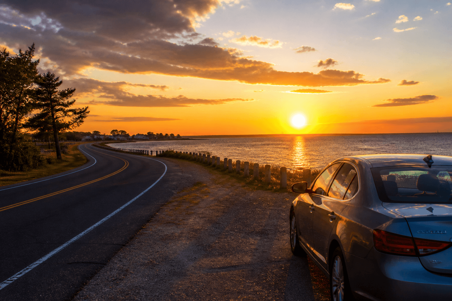 Ocean City bay bridge sunset drive: a scenic reset with safe timing — Beach Blog photo, Ocean City, Maryland