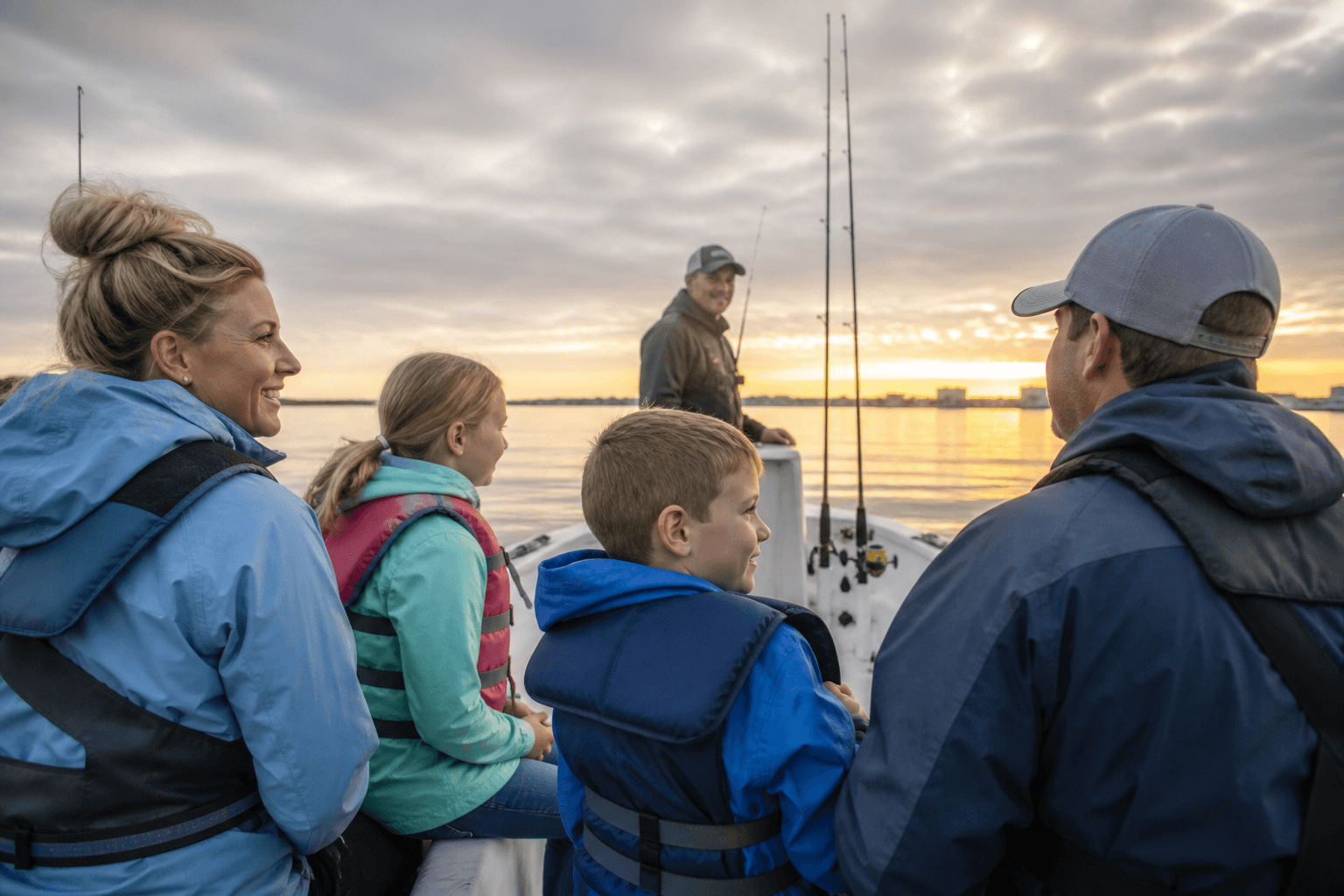 Ocean City bay fishing charter layer plan: the boat feels cooler than the lot — Beach Blog photo, Ocean City, Maryland