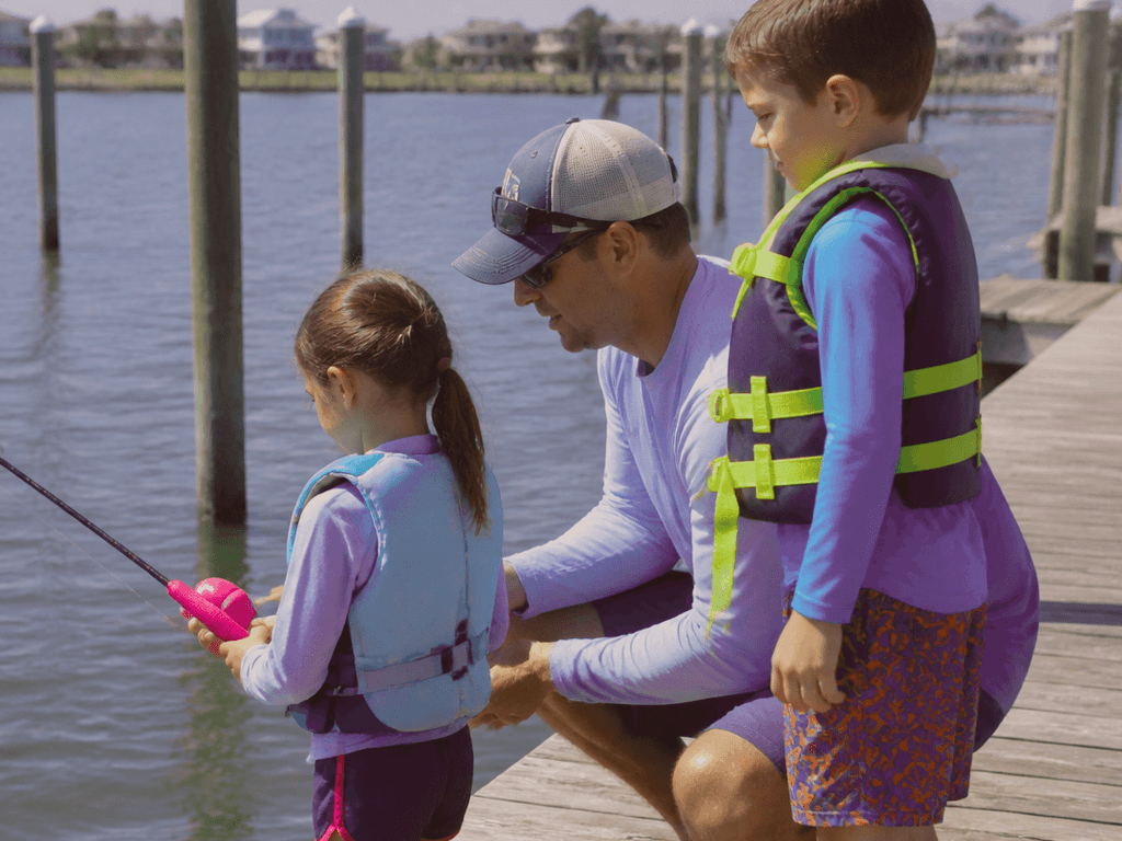 Ocean City bay fishing with kids — supporting Beach Blog photo, Ocean City, Maryland