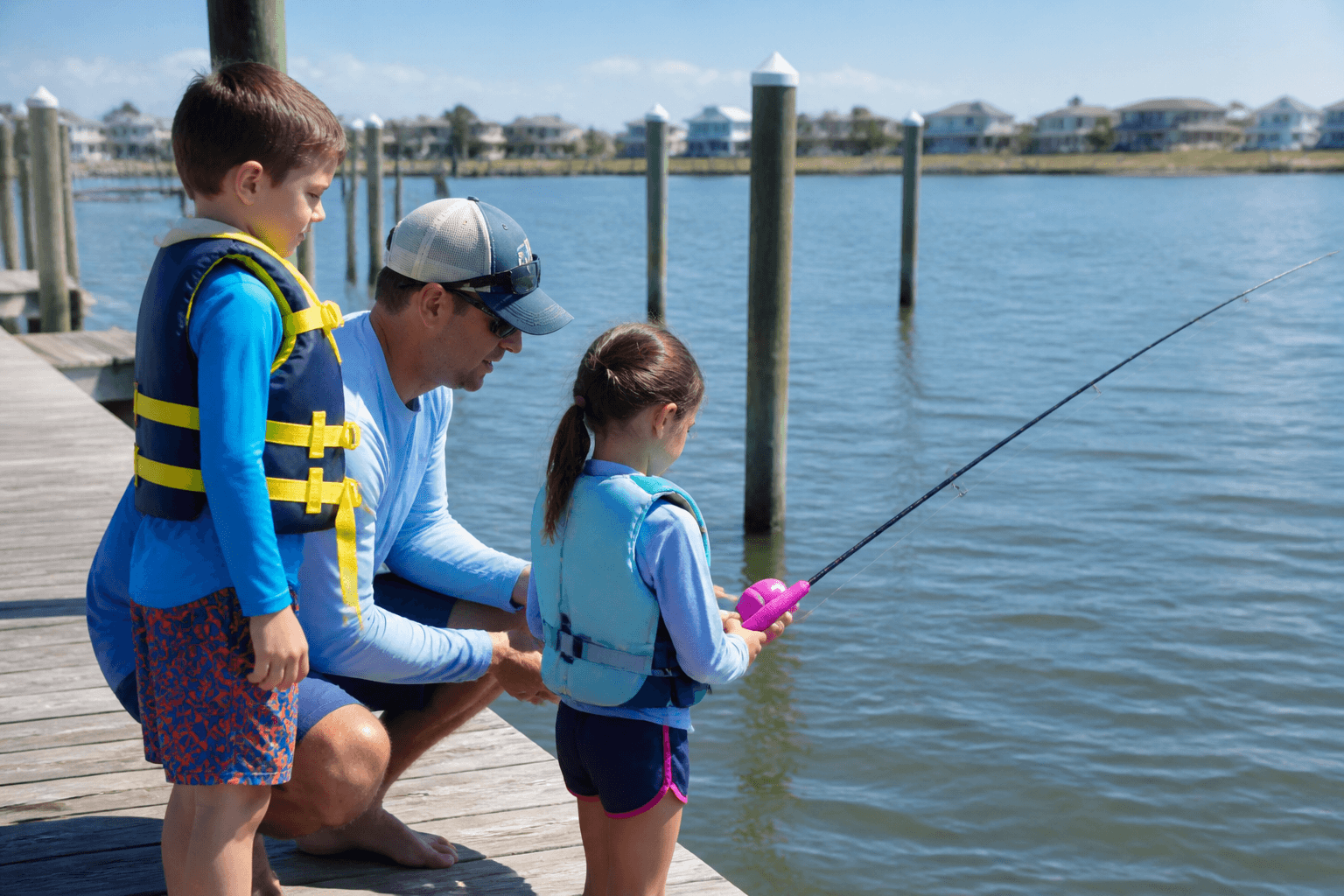 Ocean City bay fishing with kids — Beach Blog photo, Ocean City, Maryland