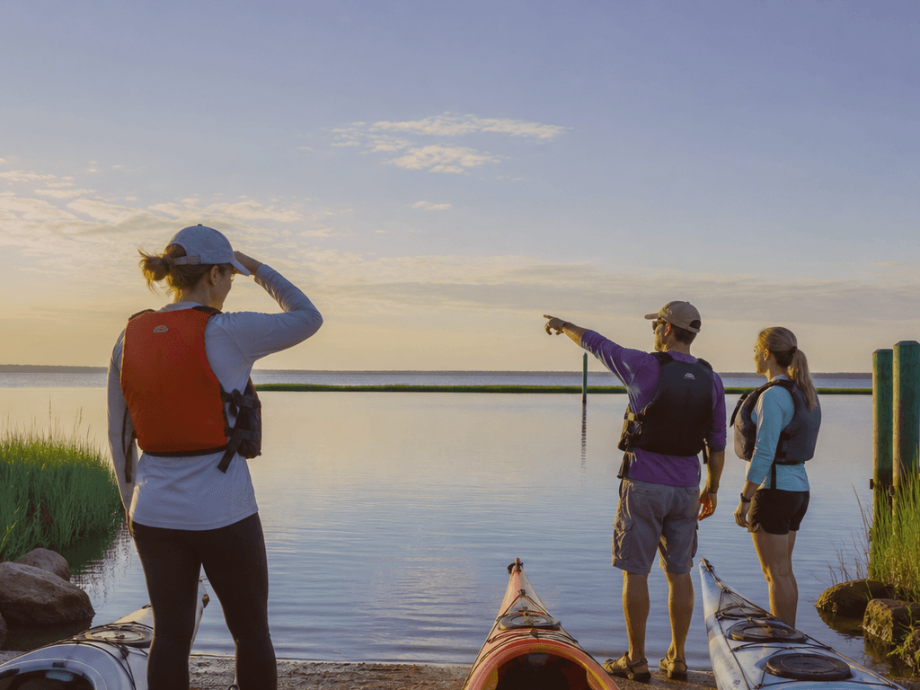 Ocean City bay paddle launch window: decide on shore, not halfway out — supporting Beach Blog photo, Ocean City, Maryland