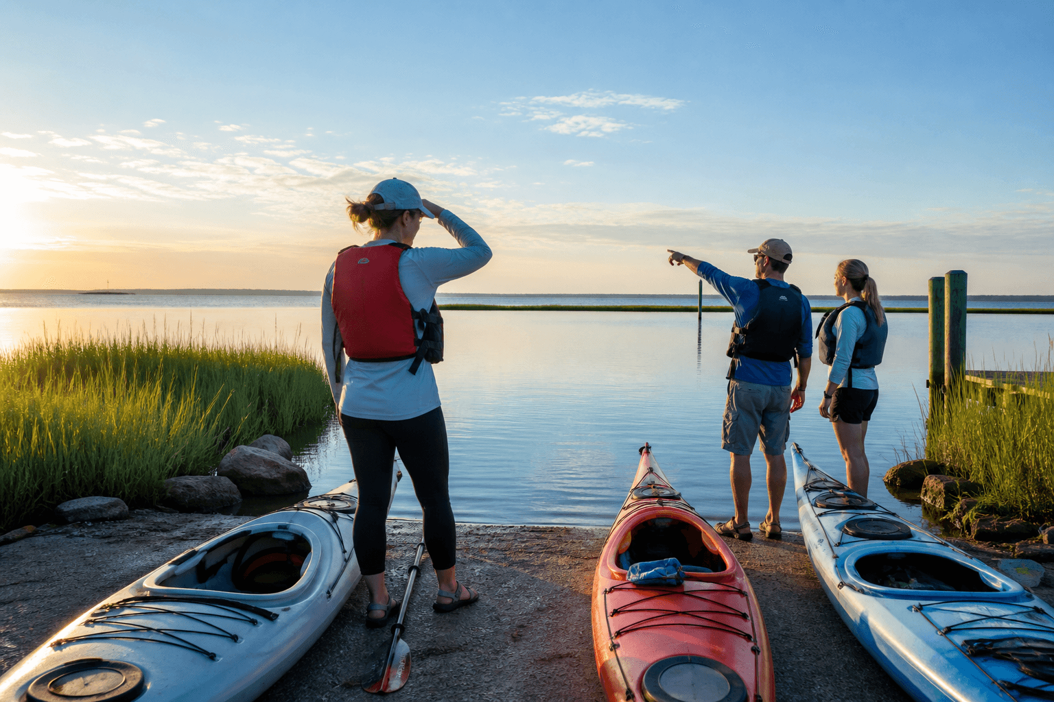 Ocean City bay paddle launch window: decide on shore, not halfway out — Beach Blog photo, Ocean City, Maryland