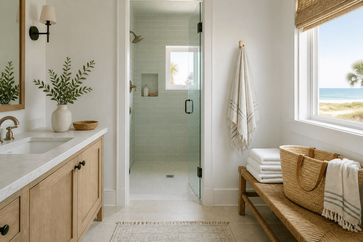 Ocean City beach shower routine: the five-minute sand reset — Beach Blog photo, Ocean City, Maryland