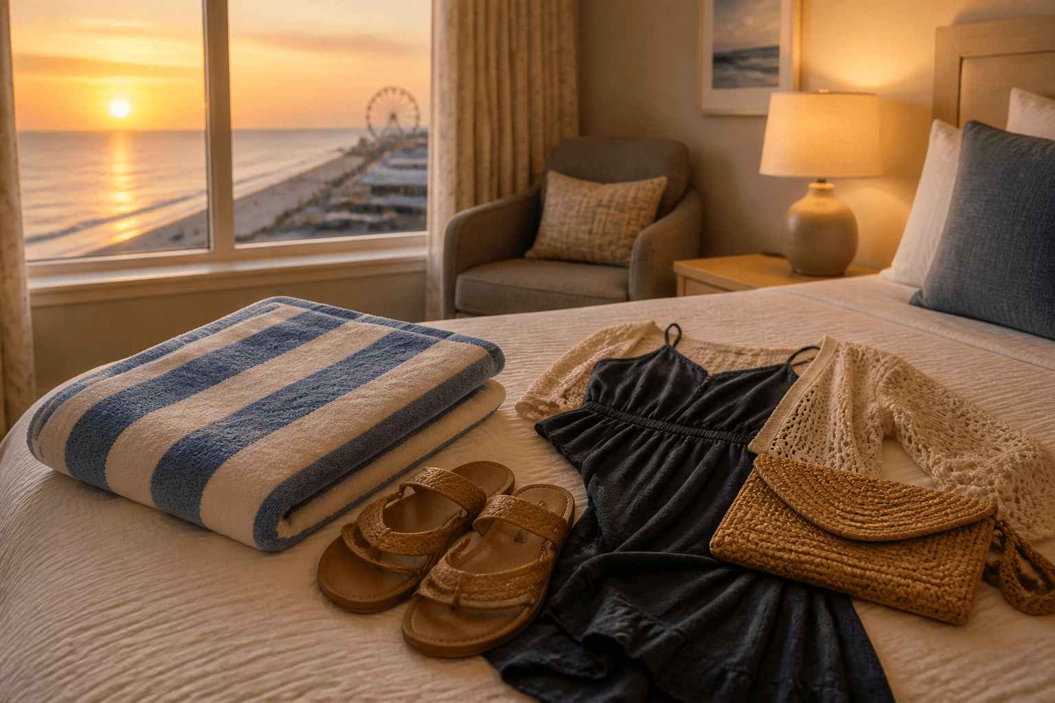 Ocean City beach-to-dinner transition: reset before the evening — Beach Blog photo, Ocean City, Maryland