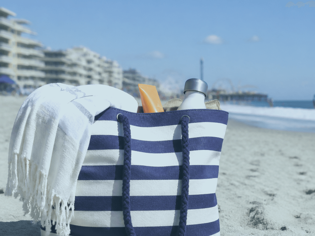 Ocean City beach tote essentials: a lighter bag for a better day — supporting Beach Blog photo, Ocean City, Maryland