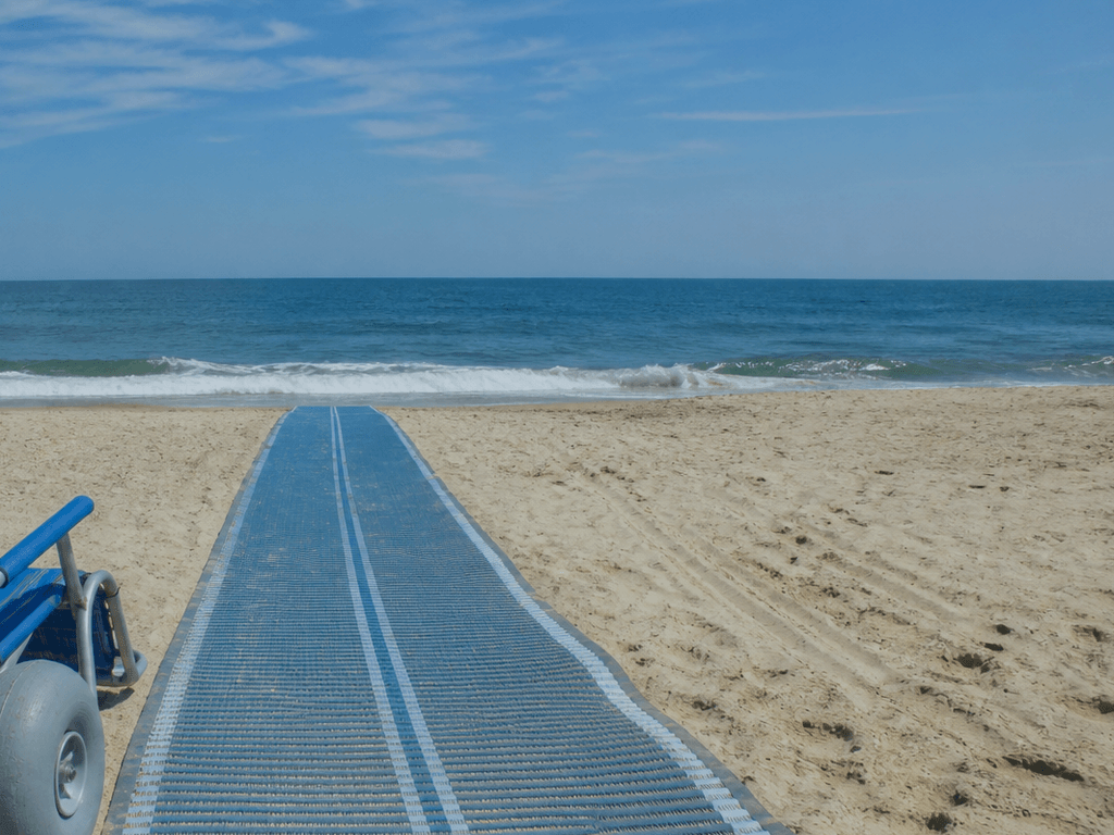 Ocean City beach wheelchair route: plan the surface before the view — supporting Beach Blog photo, Ocean City, Maryland