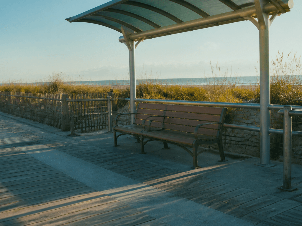 Ocean City Boardwalk accessibility rest stop: plan the pause — supporting Beach Blog photo, Ocean City, Maryland