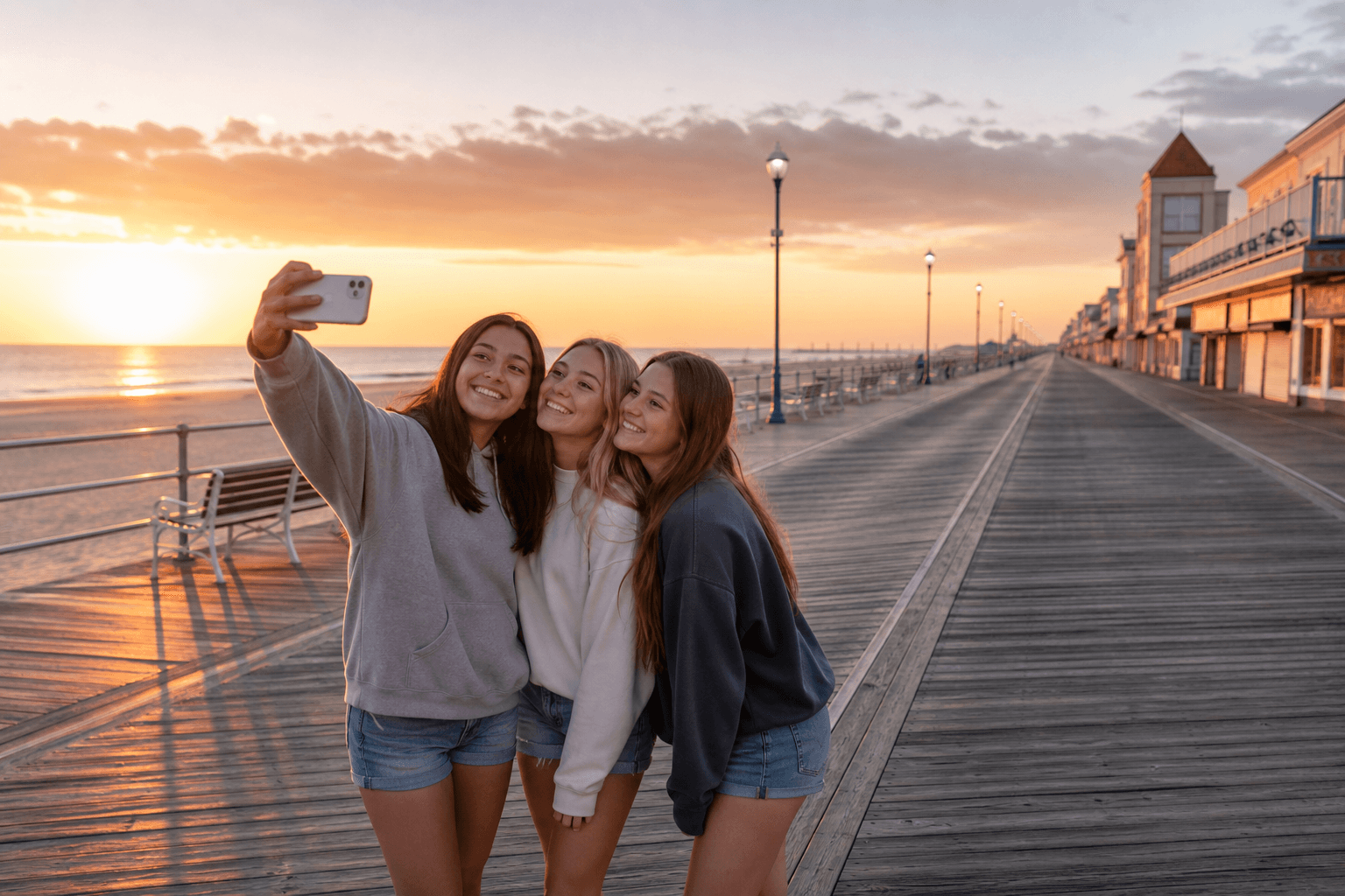 Ocean City Boardwalk early-morning photography: a friend-group plan that works — Beach Blog photo, Ocean City, Maryland
